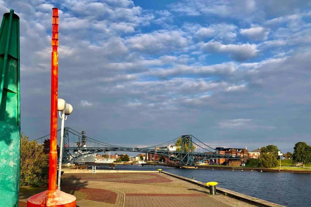 Wilhelms Havenkoje - Gemuetliches Innenstadtappartment Wilhelmshaven Luaran gambar